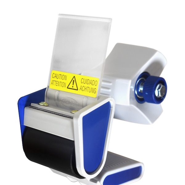 Idl Packaging 2in x 110 yd 1.6 mil Clear Sealing Packing Tape, and HD Tape Dispenser with Comfy Handle, 6PK R-1216-110 + T291 - main